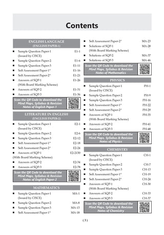 ICSE | 40 Combined Sample Question Papers | Class 10 | For 2027 Exam | Includes–Specimen Paper 2027 |With Revision Notes, Mind Maps | With Oswaal AI