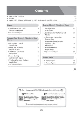 ICSE Question Bank English Paper-2 (Literature) Class 9 For 2027 Exam | Chapter-wise & Topic-wise Revision Notes | Competency-focused Questions | Aligned with latest Syllabus & Exam Pattern