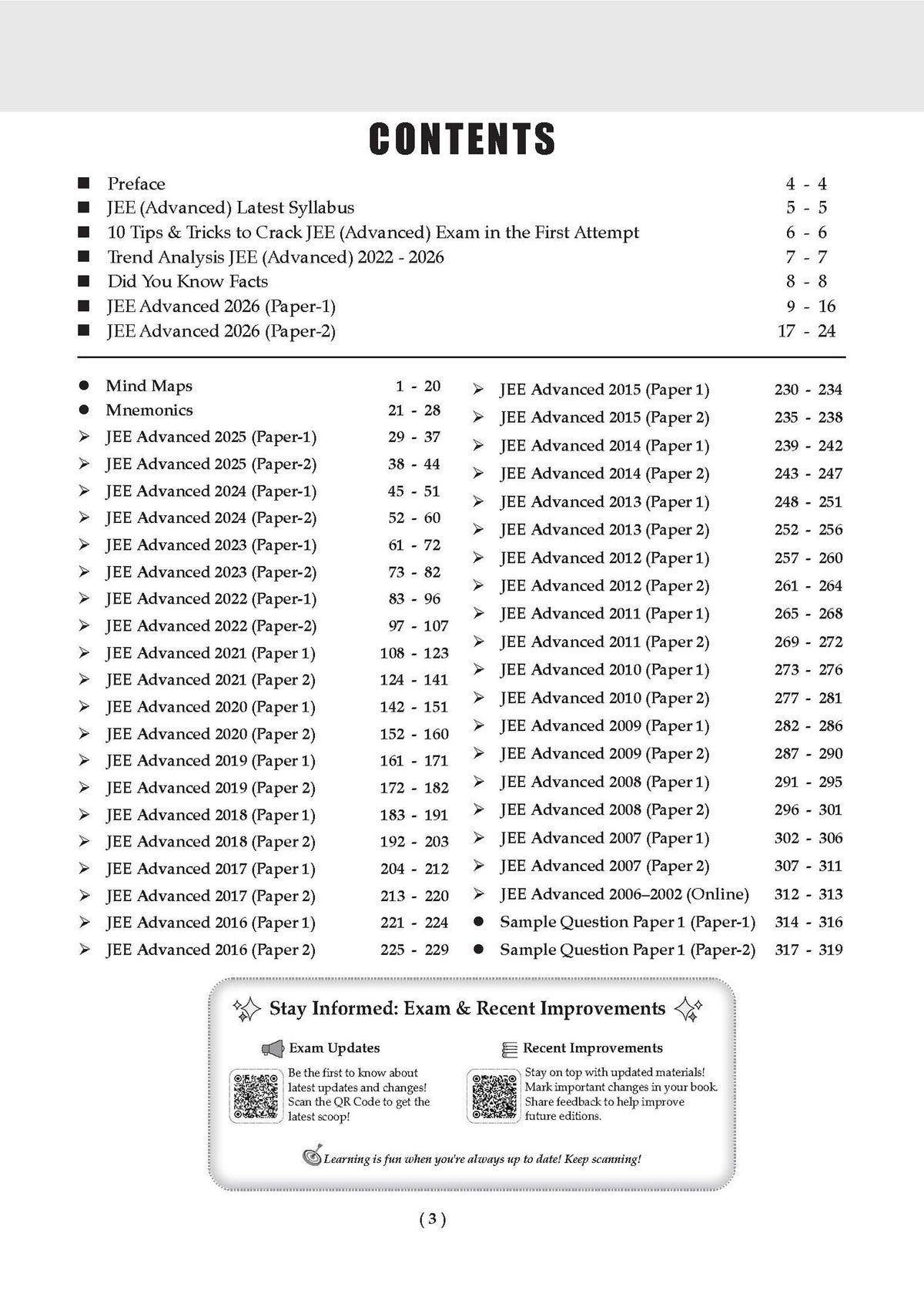 JEE Advanced 25 Years Year-wise Solved Papers Mathematics | Fully Solved May 2026 Paper 1 & 2 | Smart Mind Maps, Mnemonics, PYQs & Oswaal AI