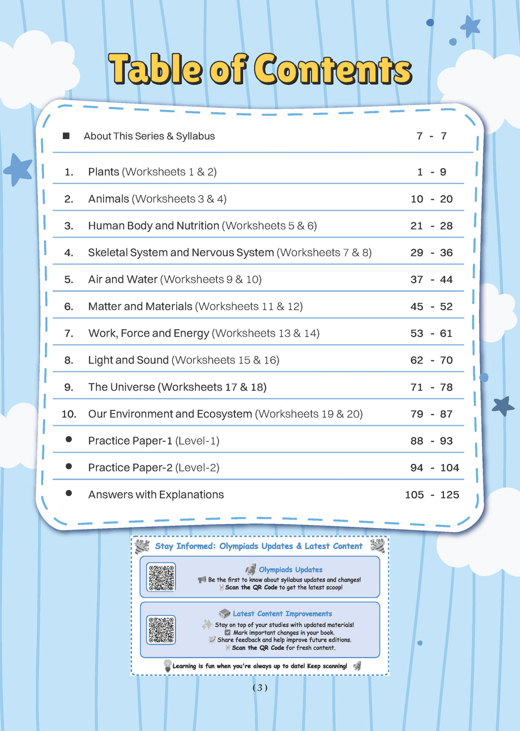 One For All Olympiads Workbook Class 5 Science | Olympiad Exams 2026 ...