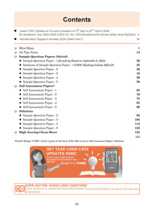 CBSE Sample Question Papers Class 10 Mathematics Standard Book (For 2025 Exam)