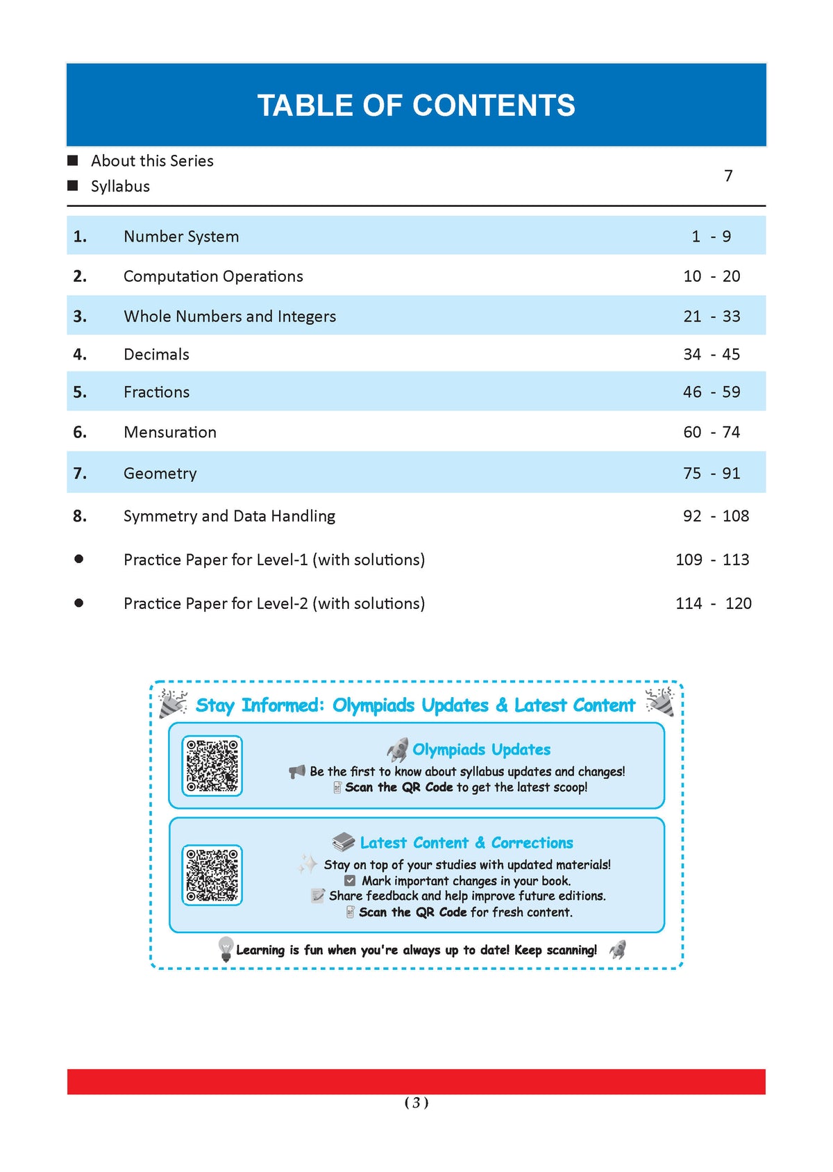 One For All Olympiad Chapter-wise Previous Years' Solved Papers, Prep-Guide Class 6 (Set of 6 Books) Maths, English, Science, Reasoning, Cyber & General Knowledge (For 2026 Exam)