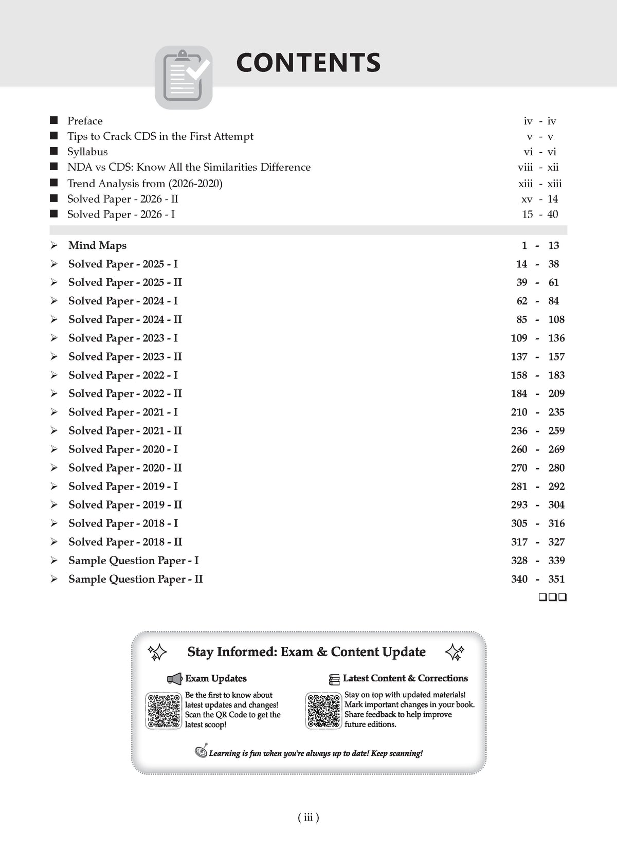 CDS 18 Previous Years’ Solved Papers |Year-wise 2018–2026 (I & II) | General Knowledge | For 2027 Exam| With oswaal.ai