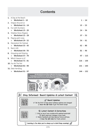 NCERT Mathematics Joyful Textbook and Workbook For Class 2 | Updated NCERT Pattern | Includes Mind Maps & Revision notes |Teachers Manual (Set of 2 books)