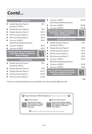 ICSE | 40 Combined Sample Question Papers | Class 10 | For 2027 Exam | Includes–Specimen Paper 2027 |With Revision Notes, Mind Maps | With Oswaal AI