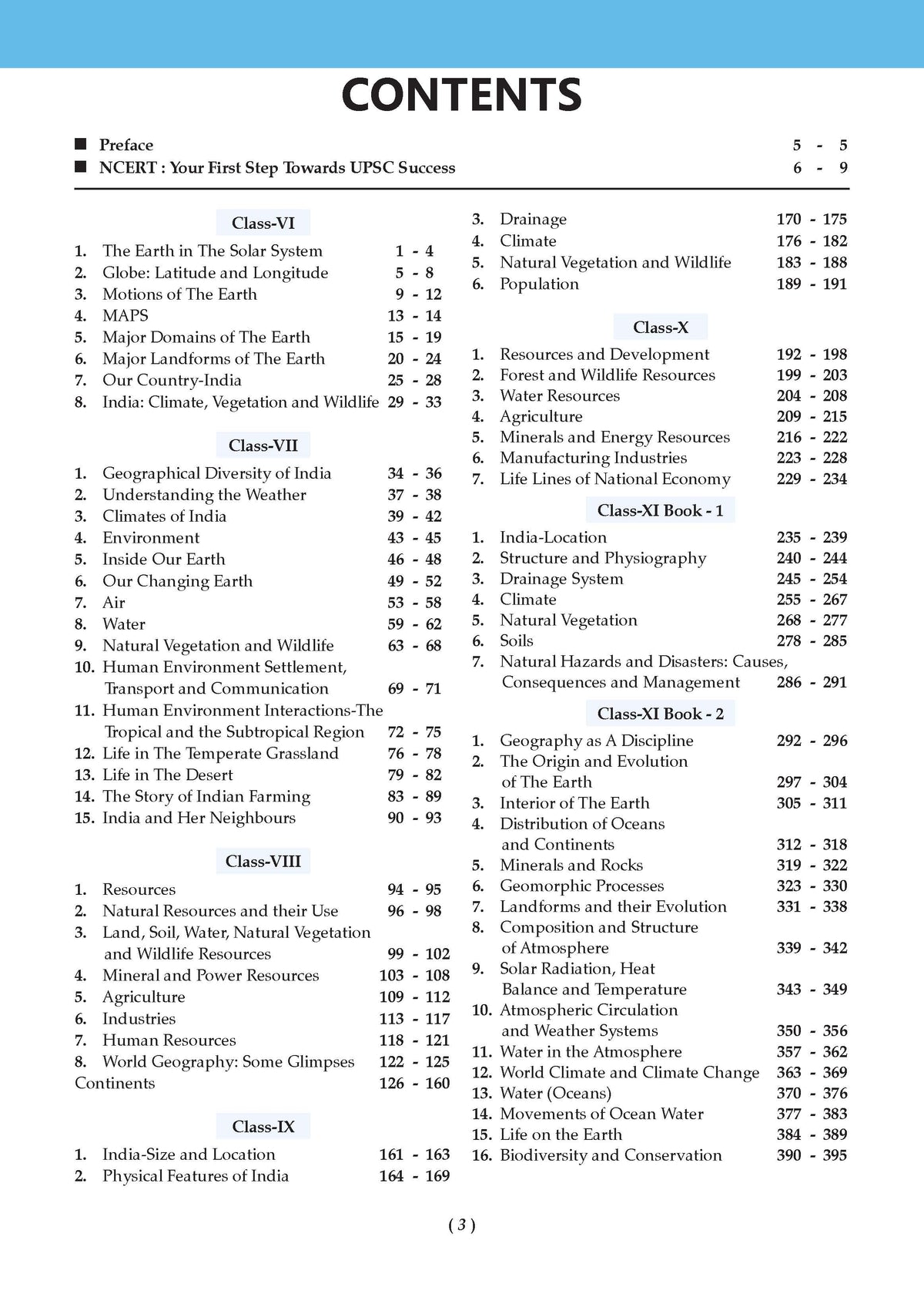 NCERT One For All Book for UPSC & State PSCs | Geography Classes 6-12 (Old & New NCERT Edition) Latest Edition