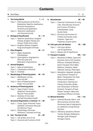 NCERT Exemplar (Problems - Solutions) Class 11 Biology Book For Latest Exam