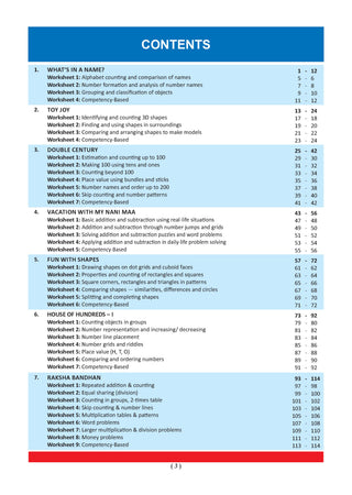 One for All Workbook Class 3 Mathematics | 70+ Concept-wise Perforated Worksheets | Based on NCERT Maths Mela | NEP 2020 & NCF 2023 Aligned | For CBSE & State Boards | Builds Concept Clarity & Scientific Skills