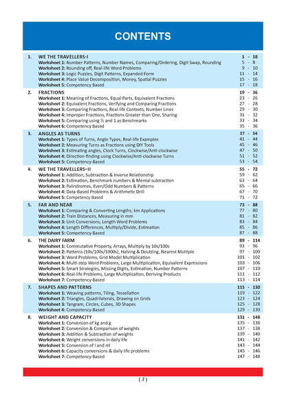 Oswaal One for All Workbook Class 5 Mathematics | 70+ Concept-wise Perforated Worksheets | Based on NCERT Maths Mela | NEP 2020 & NCF 2023 Aligned | For CBSE & State Boards | Builds Concept Clarity & Scientific Skills