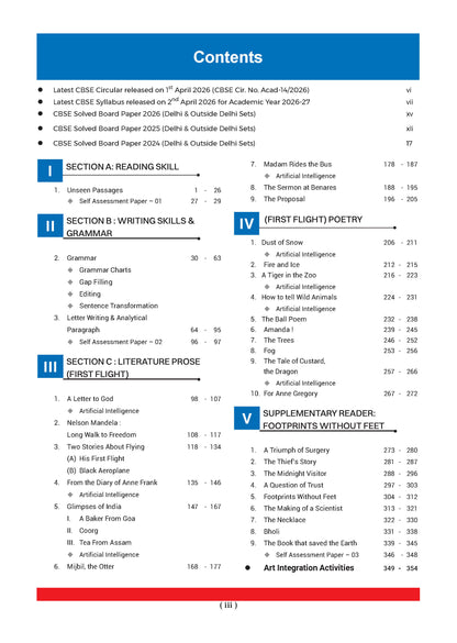 CBSE & NCERT One For All Class 10 | English | Science | Social Science & Mathematics Standard| With Topic Wise Notes (Set Of 4 Books) For 2027 Board Exam