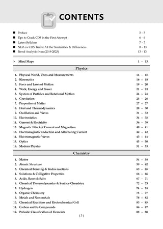CDS (Combined Defence Services) Chapter-wise & Topic-wise 12 Years' Solved Papers 2014-2025 (I &II)  General Knowledge