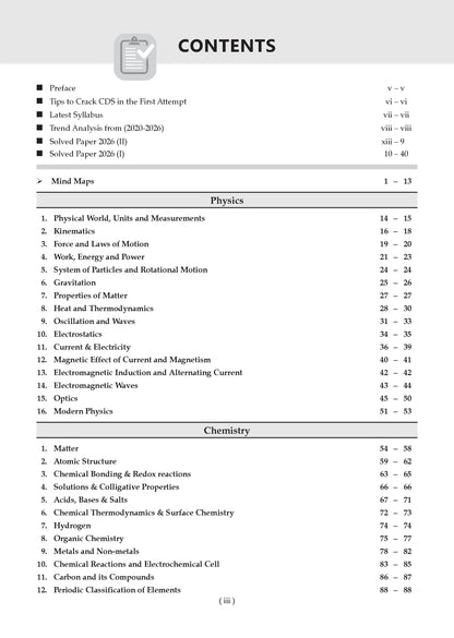 Oswaal CDS (Combined Defence Services) – 13 Years' Chapter-wise & Topic-wise Solved Paper (2014–2026 I & II) | General Knowledge | For 2027 Exam | with Oswaal AI