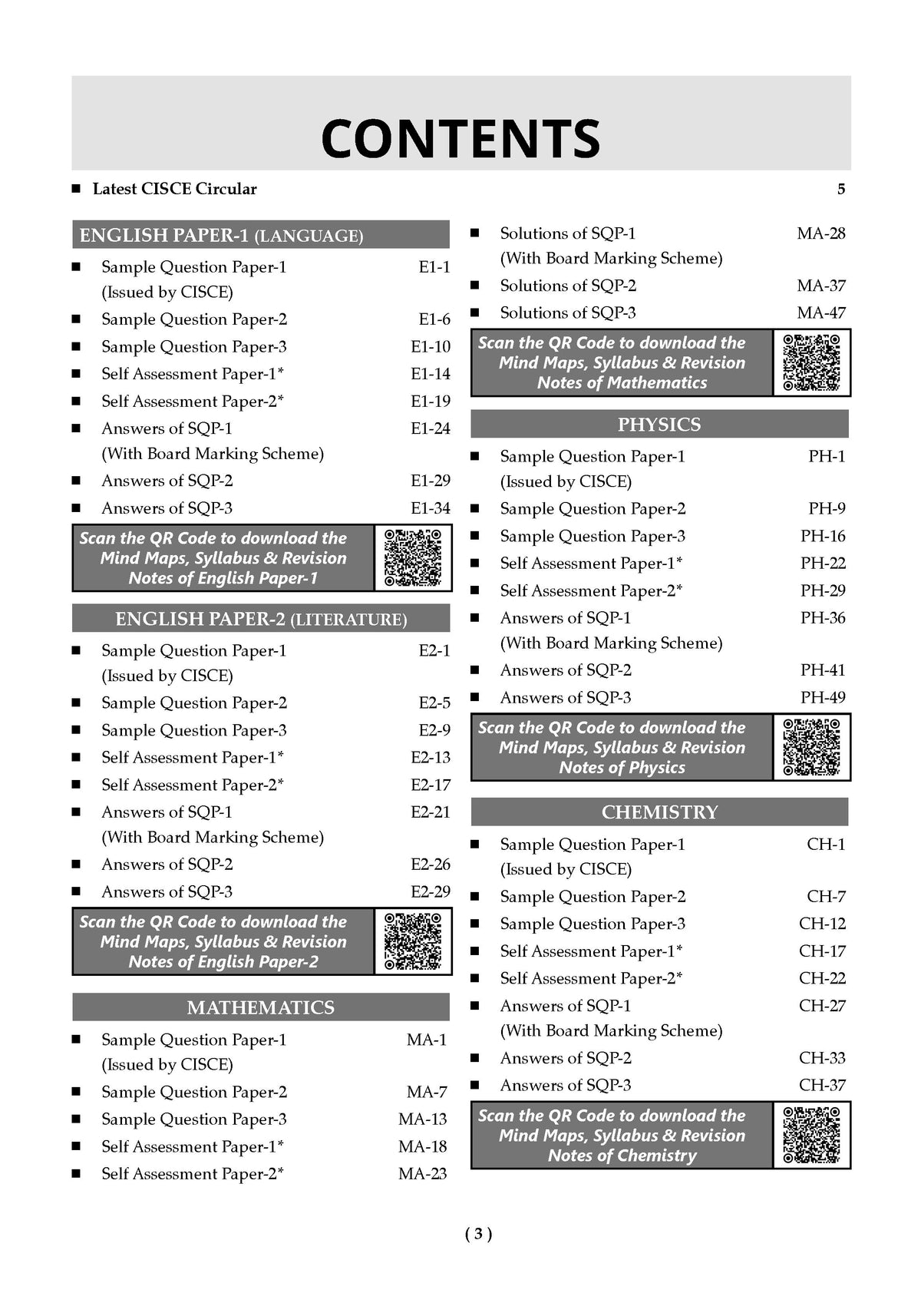 ICSE Class 10,  40 Combined Sample Question Papers + Competency Focussed Questions + 10 Previous Years' Solved Papers  Physics, Chemistry, Maths, Biology, English Paper-1, English Paper-2, History& Civics, Geography (Set of 3 Books) for 2026 Board Exams