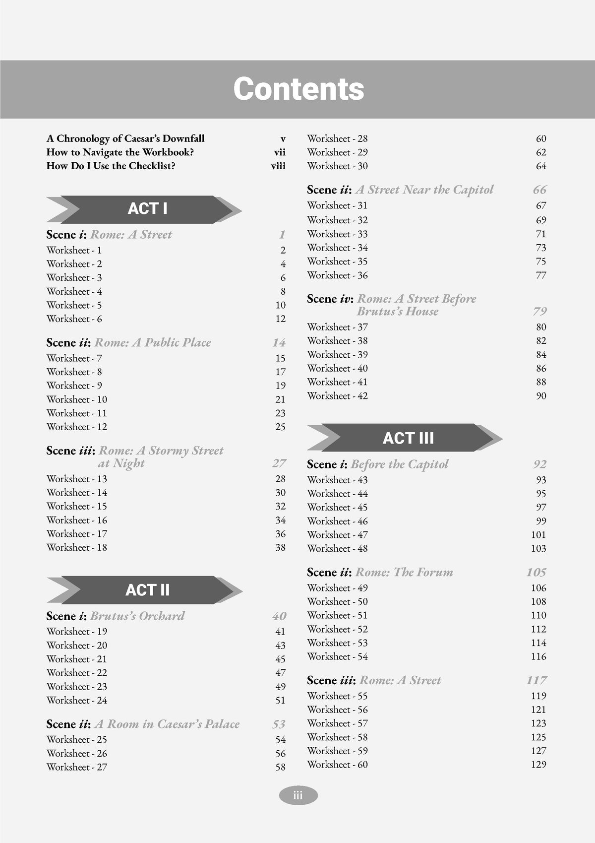 Oswaal William Shakespeare's Julius Caesar Workbook with Solutions ICSE 9 & 10