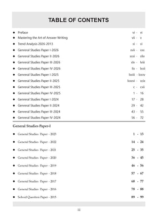 UPSC Mains 14 Years Solved Papers 2027 | GS Papers 1–4 | 2013–2026 | Micro Trend Analysis | Model Answer