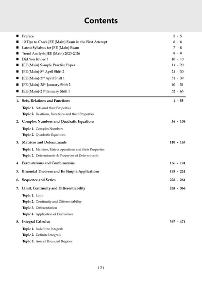 JEE Main 25 Years'(2002-2026) & Advanced 49 Years' (1978-2026) | Chapter-wise & Topic-wise Question Bank: Mathematics (Set of 2 Books) | For 2027 Exams