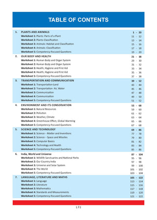 One for All Workbook Class 4 General Knowledge| 45+ Concept-wise Perforated Worksheets | NEP 2020 & NCF 2023 Aligned | For CBSE & State Boards | Builds Concept Clarity & Scientific Skills
