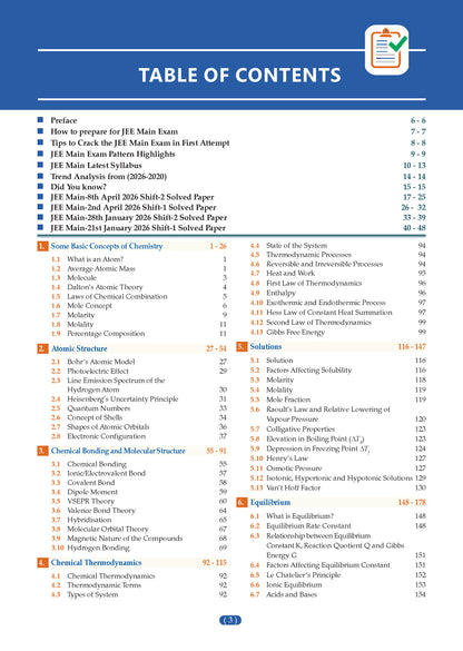 NCERT JEE (Main) FLEX | Chapter-wise & Topic-wise NCERT Objective Question Bank-Chemistry | Includes-Jan & Apr 2026 Fully Solved Papers | Latest Edition For 2027 Exam | With Oswaal AI