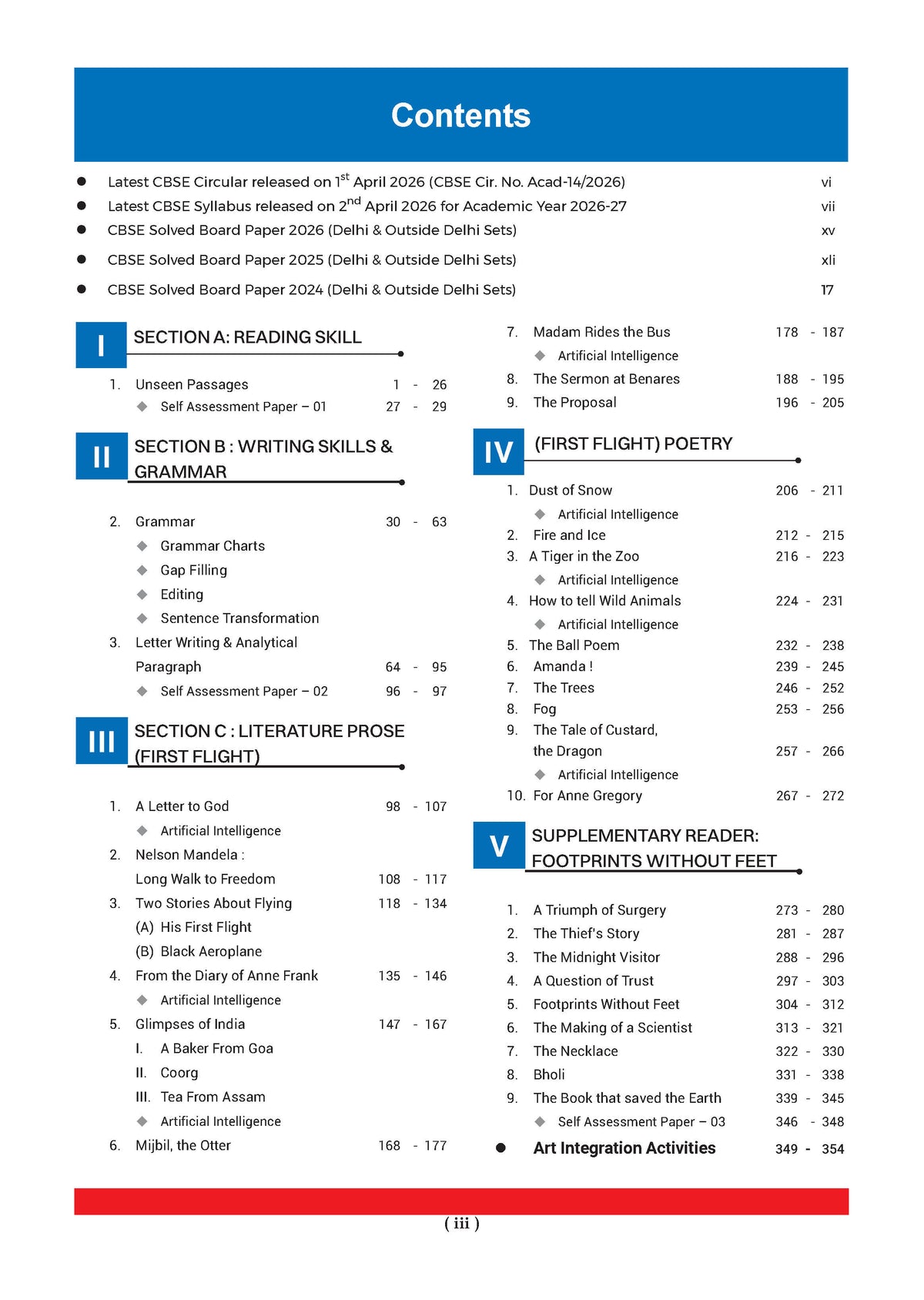 Oswaal CBSE & NCERT One for All Class 10 English Language & Literature (For 2027 Exam)