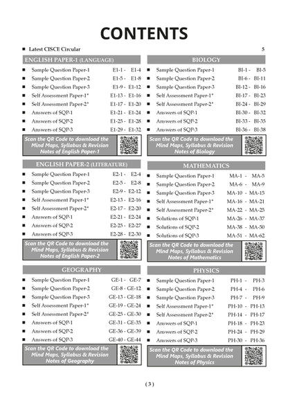 ICSE 40 Combined Sample Question Papers Class 9 (English Paper-1,English Paper-2,Physics,Chemistry, Mathematics,History & Civics, Biology & Geography)
