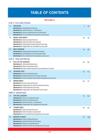 One for All Workbook Class 3 English| 70+ Concept-wise Perforated Worksheets | Based on NCERT Santoor| NEP 2020 & NCF 2023 Aligned | For CBSE & State Boards | Builds Concept Clarity & Scientific Skills