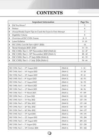 SSC CHSL Tier-1 Combined Higher Secondary Level 29 Previous Solved Papers (2017-2025) + English Grammar Handbook + Vocabulary Builder for Exams 2026 | Set of 3 Books