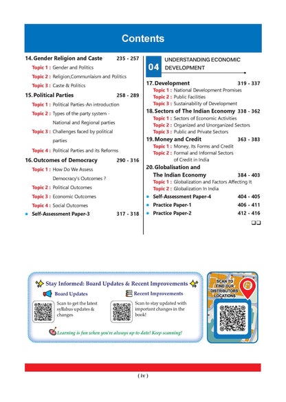CBSE & NCERT One for All Class 10 Social Science (For 2027 Exam)