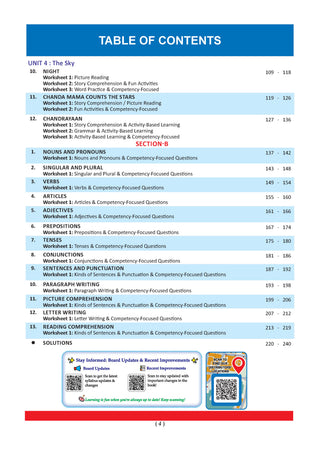 One for All Workbook Class 3 English| 70+ Concept-wise Perforated Worksheets | Based on NCERT Santoor| NEP 2020 & NCF 2023 Aligned | For CBSE & State Boards | Builds Concept Clarity & Scientific Skills