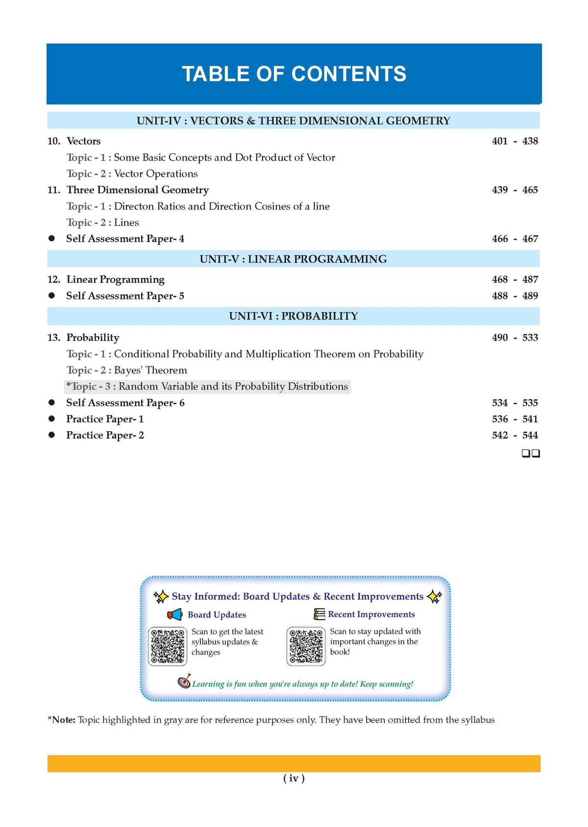 Oswaal CBSE & NCERT One for All Class 12 Mathematics (For 2027 Exam)