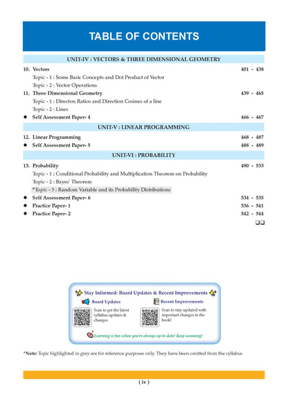 Oswaal CBSE & NCERT One for All Class 12 Mathematics (For 2027 Exam)
