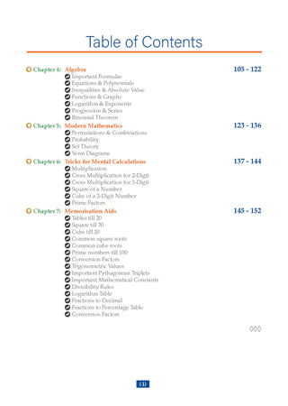 Formulae & Tricks Quantitative Aptitude Book For CAT | XAT | MAT | Entrance & Government Job (MBA Exam) by Shweta Arora