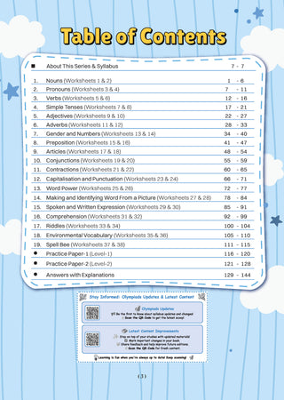 One For All Olympiads Workbook Class 2 English | Questions for SOF IEO & Other Olympiad Exams 2026 | With Sample Practice Papers & Oswaal.AI