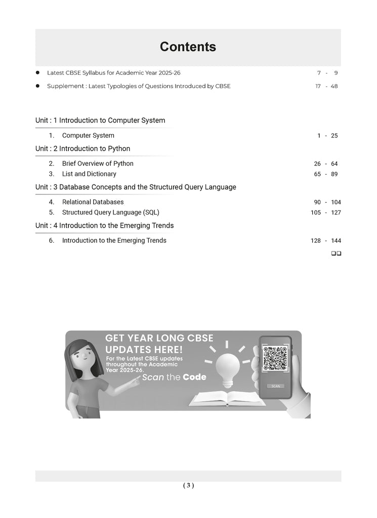 CBSE Question Bank Class 11 Informatics Practices For 2026 Exam