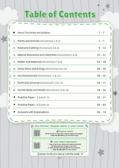 Oswaal One For All Olympiads Workbook Class 6 Science | Questions for SOF NSO & Other Olympiad Exams 2026 | With Sample Practice Papers & Oswaal.AI