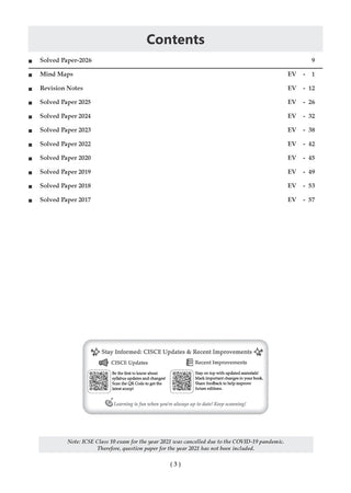ICSE 10 Previous Years' Solved papers | Year-wise (2017-2026) |Class-10 | Environmental Science | For 2027 Exam | Oswaal AI