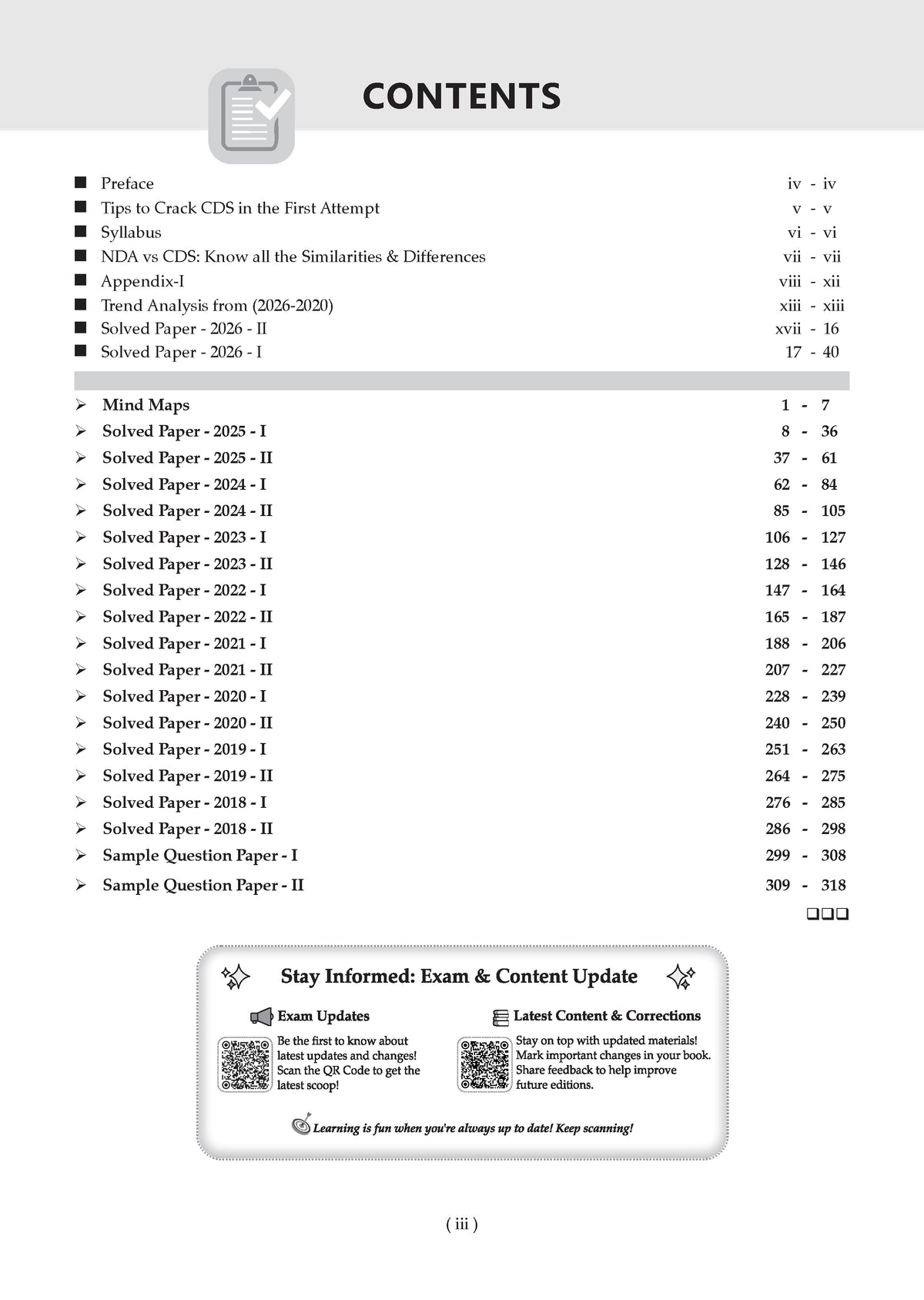 CDS 18 Previous Years’ Solved Papers |Year-wise 2018–2026 (I & II) | English | For 2027 Exam| With oswaal.ai