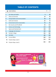 One for All Olympiads Previous Year Solved Papers Class 4 General Knowledge For 2025 Exam