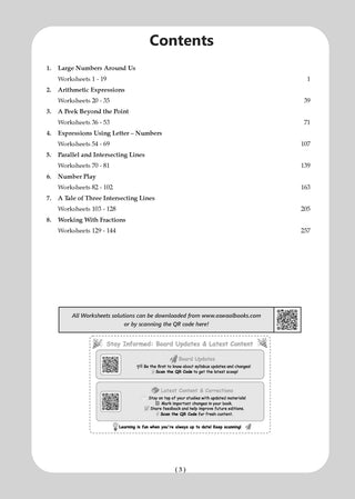 NCERT & CBSE One For All Workbook For Class 7 | Mathematics Part-1 & Part-2 | Updated As Per NCF | MCQ's | VSA | SA | LA | Set Of 2 Books | For Latest Exam