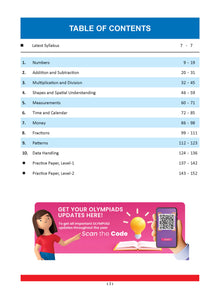 One For All Olympiad Previous Years' Solved Papers Class 2 (Set of 6 Books) Maths, English, Science, Reasoning, Cyber & General Knowledge (For 2025 Exam)