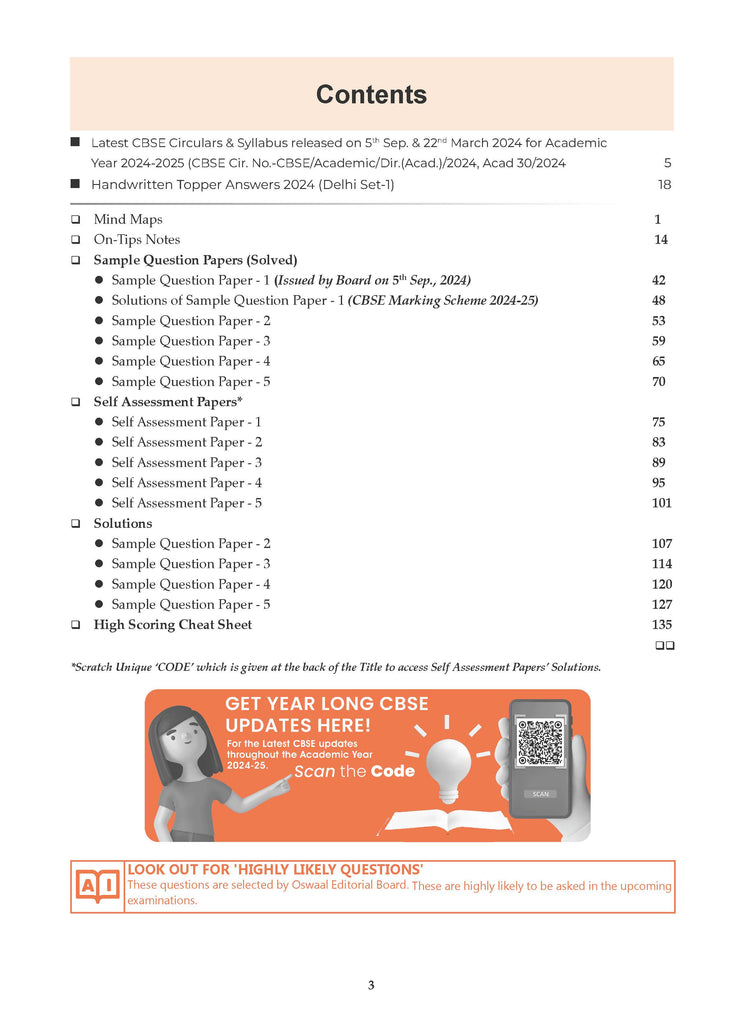 CBSE Sample Question Papers Class 12 Biology (For 2025 Exam)