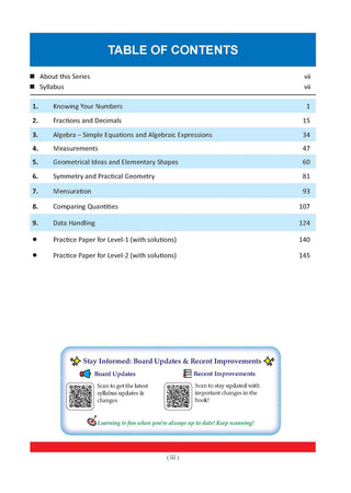 One For All Olympiads Class 7 Maths Prep-Guide Book | Chapter-wise Previous Years' Solved Papers | Questions for SOF IMO & Other Olympiad Exams 2026 | With Sample Practice Papers & Oswaal.AI