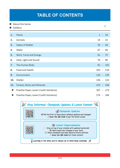 One For All Olympiads Class 4 Science Prep-Guide | Chapter-wise Previous Years' Solved Papers+ Workbook (Set of 2 Books) | Questions for SOF NSO & Other Olympiad Exams 2026
