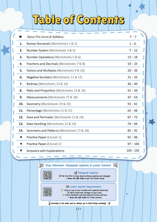 One For All Olympiads Workbook Class 5 Maths | Questions for SOF IMO & Other Olympiad Exams 2026 | With Sample Practice Papers & Oswaal.AI