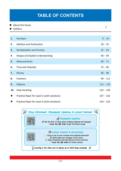 One for All Olympiads | Class 2 Maths, Science, English | Chapter-wise Previous Years' Solved Papers | Prep-Guide With Level 1, 2 & Achievers Section (Set of 3 Books) For 2026 Exam