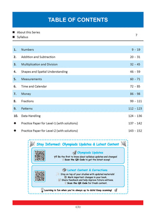 One for All Olympiads | Class 2 Maths, Science, English | Chapter-wise Previous Years' Solved Papers | Prep-Guide With Level 1, 2 & Achievers Section (Set of 3 Books) For 2026 Exam