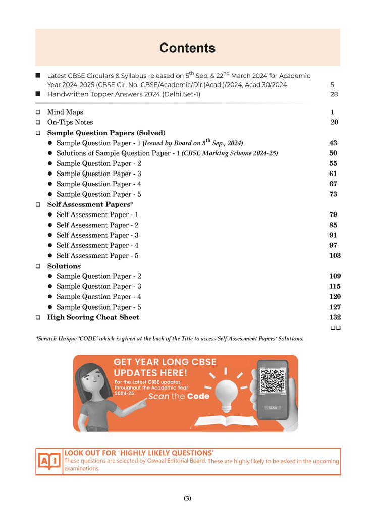 CBSE Sample Question Papers Class 10 Social Science Book (For 2025 Exam)