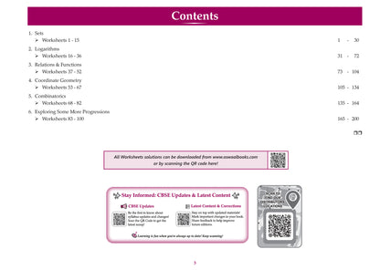 CBSE Workbook Class 9 Mathematics at Advance Course | aligned with NCERT | Perforated Worksheets for Practice with Competency Based questions | NEP 2020 + NCF-SE 2023 | 2027 Exam