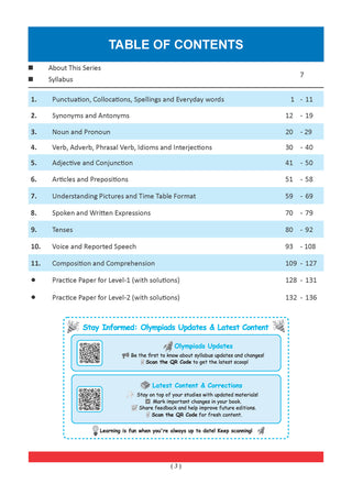 One For All Olympiads Class 6 English Prep-Guide, Chapter-wise Previous Years' Solved Papers + Workbook (Set of 2 Books) | Questions for SOF IEO & Other Olympiad Exams 2026