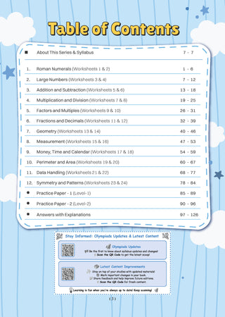 One For All Olympiads Workbook Class 4 Maths | Questions for SOF IMO & Other Olympiad Exams 2026 | With Sample Practice Papers & Oswaal.AI