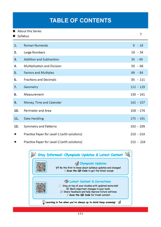 One for All Olympiads | Class 4 Maths, Science, English, GK | Chapter-wise Previous Years' Solved Papers | Prep-Guide With Level 1, 2 & Achievers Section (Set of 4 Books) For 2026 Exam